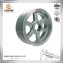 OEM Alloy Steel Casting Wheel with CNC Machining